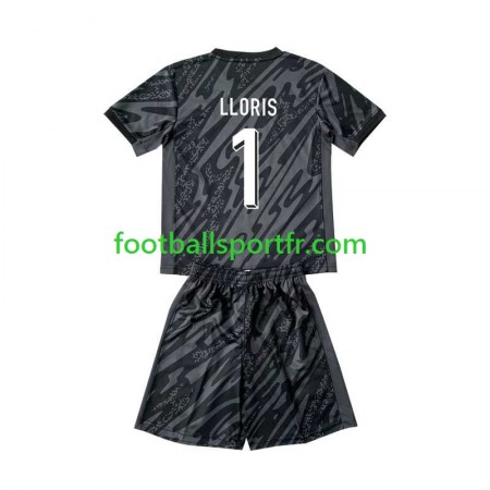 Tenue France Hugo Lloris 1 Gardien Enfant Exterieur UEFA Euro 2024 Maillot de Foot